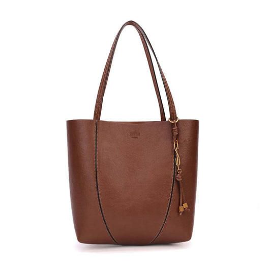 Bolsa Shopper Santa Lolla Terracota Texturizada