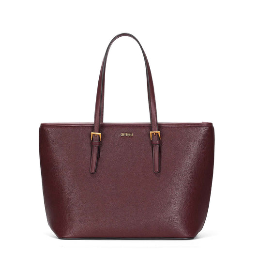 Bolsa Shopper Santa Lolla Vinho Alça Ombro
