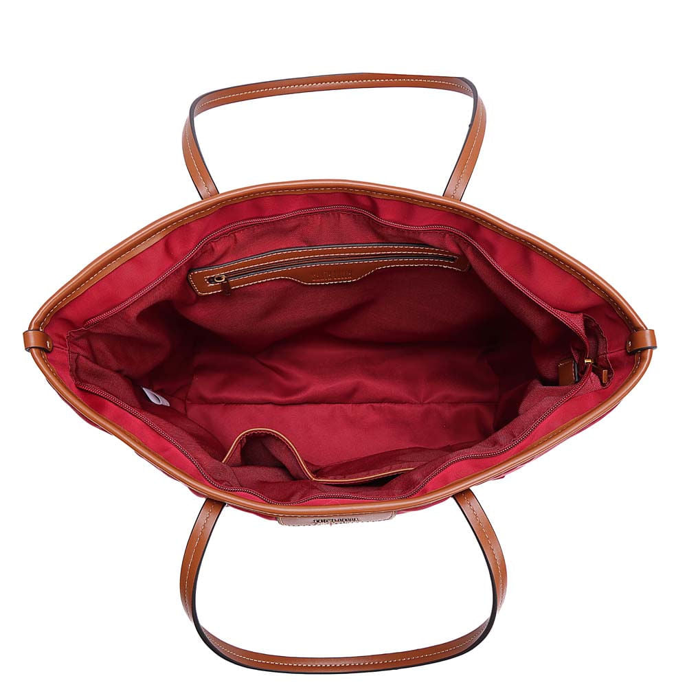 Bolsa Shopper Santa Lolla Vinho Alça Ombro Grande