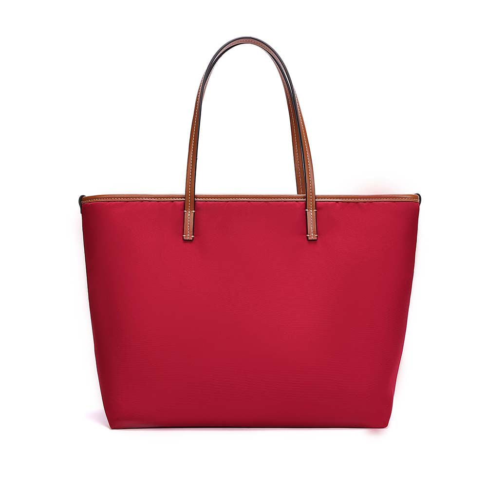 Bolsa Shopper Santa Lolla Vinho Alça Ombro Grande