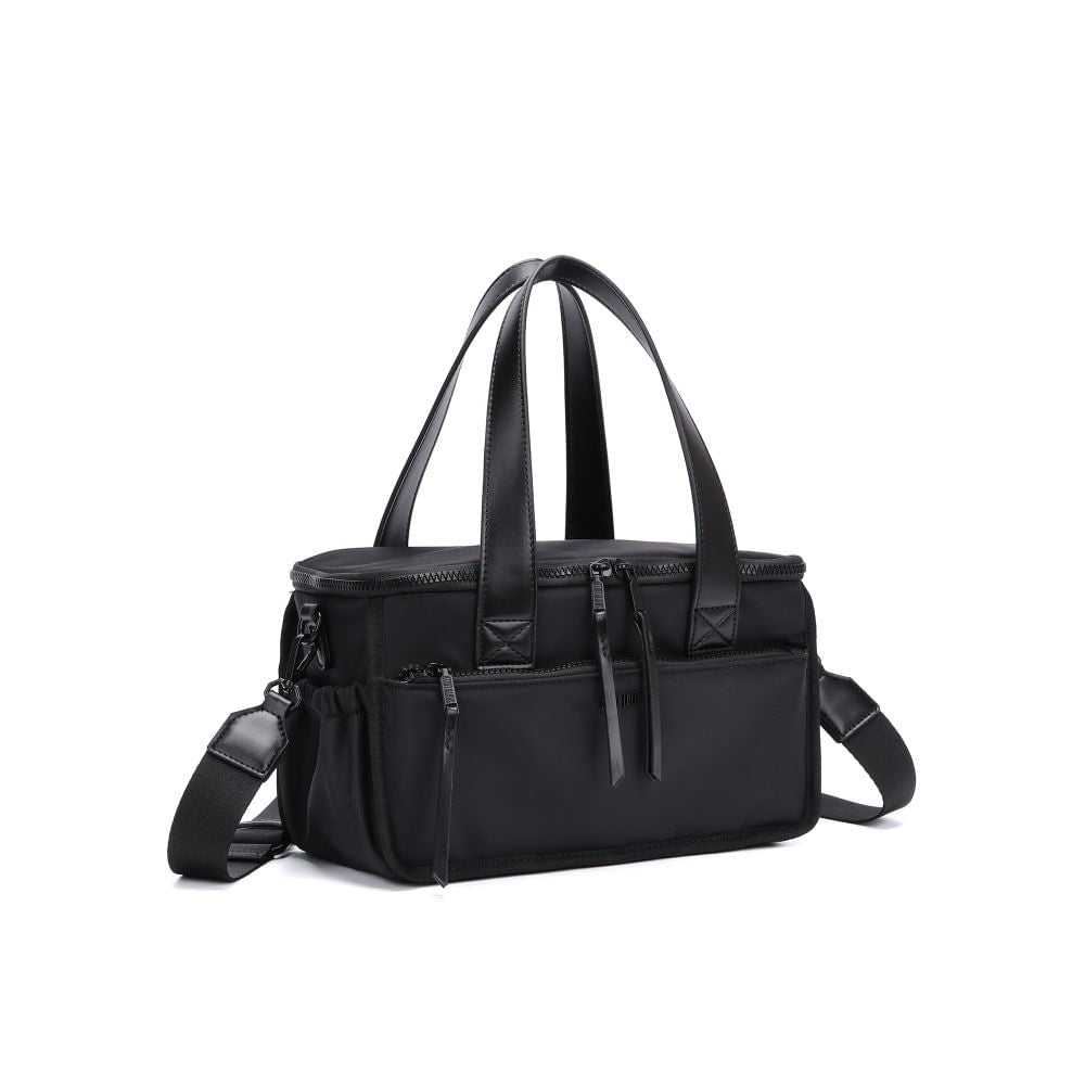 Bolsa Térmica Santa Lolla Preta Nylon Alça Dupla