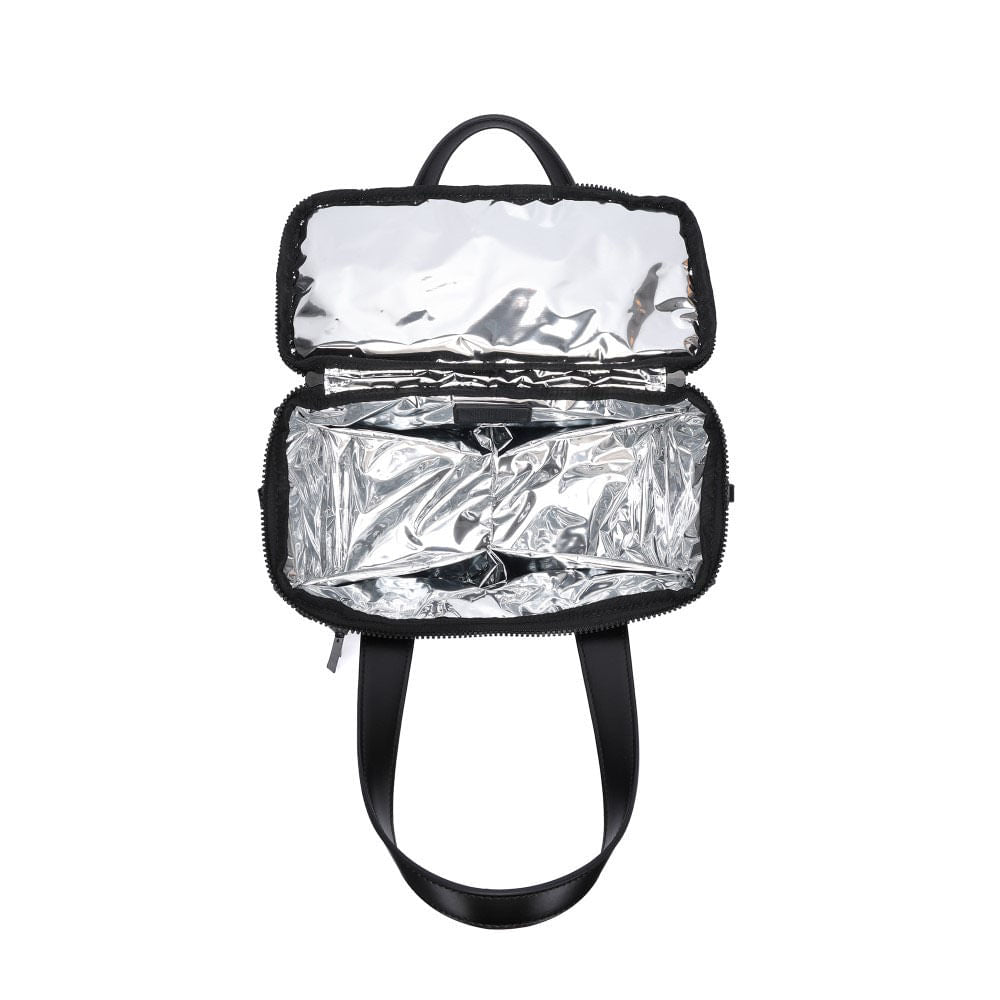 Bolsa Térmica Santa Lolla Preta Nylon Alça Dupla