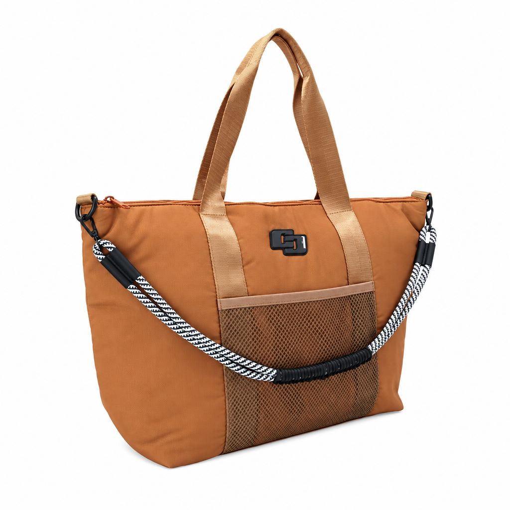 Bolsa Tote Colcci Marrom Puffer Alça Removível