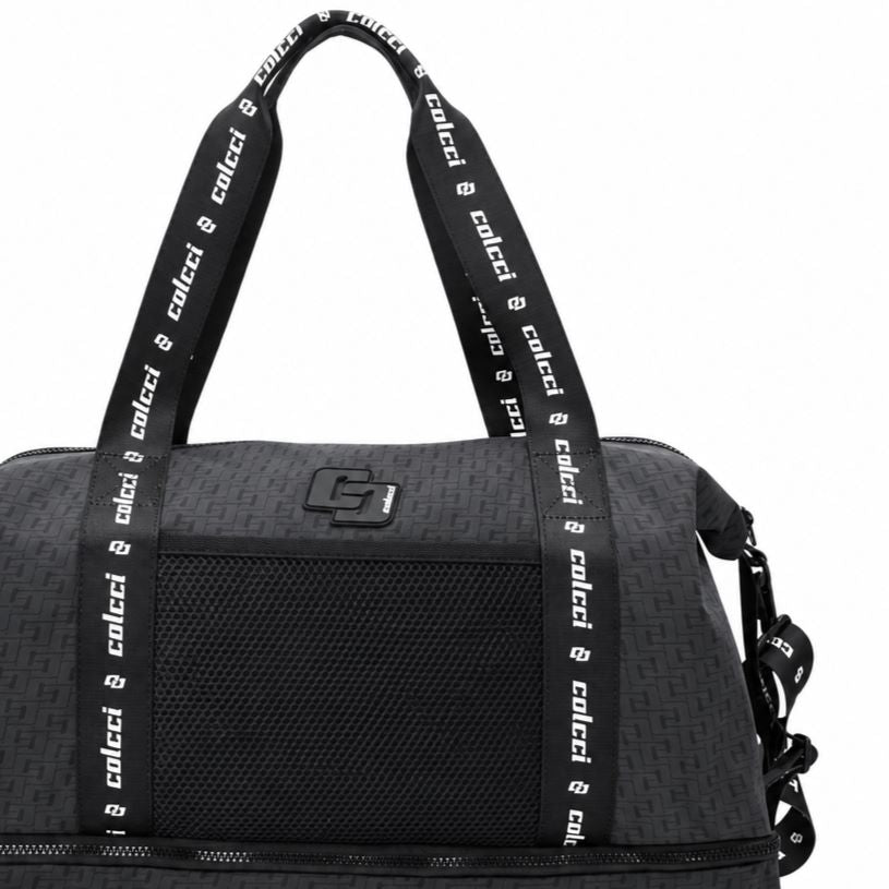 Bolsa Tote Colcci Preta Alça Logo E Zíper