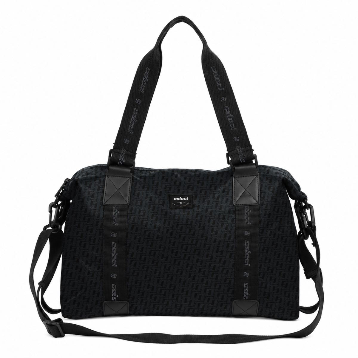 Bolsa Tote Colcci Preta Monograma Alça Tiracolo