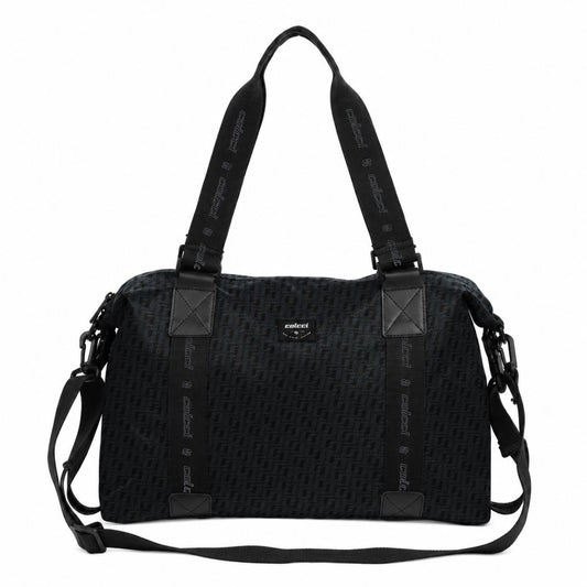 Bolsa Tote Colcci Preta Monograma Alça Tiracolo