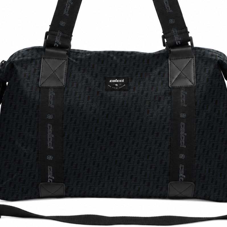 Bolsa Tote Colcci Preta Monograma Alça Tiracolo