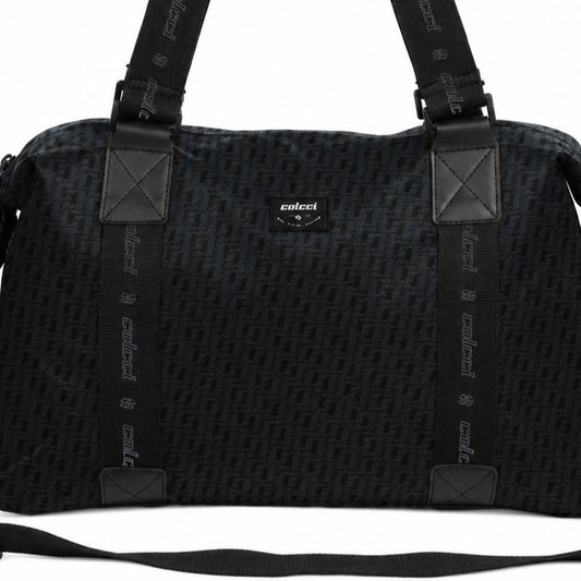 Bolsa Tote Colcci Preta Monograma Alça Tiracolo