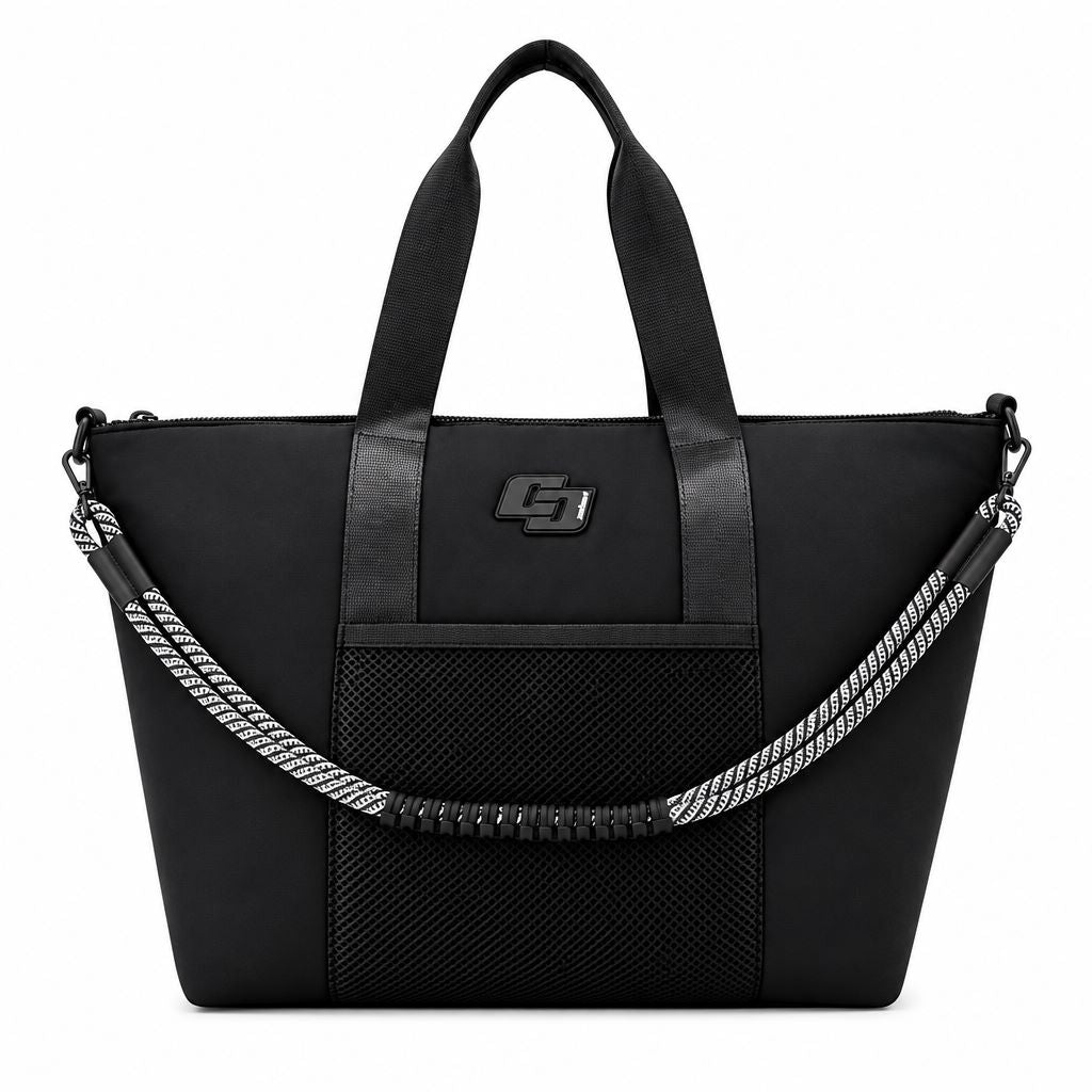 Bolsa Tote Colcci Preta Puffer Alça Corda