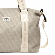 Bolsa Tote Colcci Taupe Monograma Alça Logo
