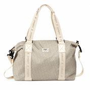 Bolsa Tote Colcci Taupe Monograma Alça Logo