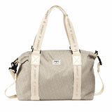 Bolsa Tote Colcci Taupe Monograma Alça Logo
