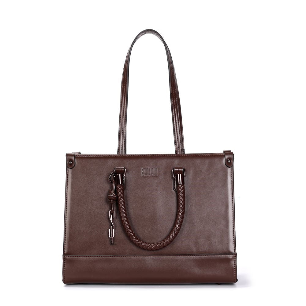 Bolsa Tote Marrom Santa Lolla Alça De Ombro 