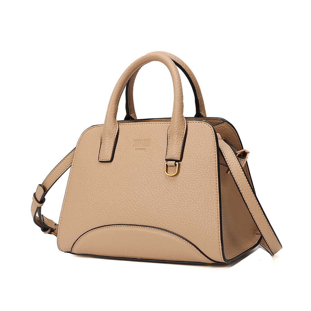 Bolsa Tote Santa Lolla Bege Alça Tiracolo