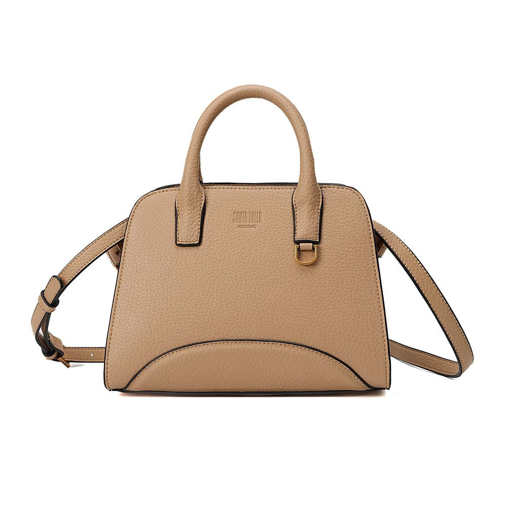 Bolsa Tote Santa Lolla Bege Alça Tiracolo