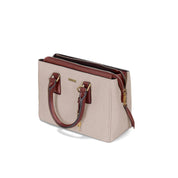 Bolsa Tote Santa Lolla Bege Canvas Alça Removível