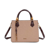 Bolsa Tote Santa Lolla Bege Canvas Alça Tiracolo