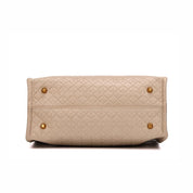 Bolsa Tote Santa Lolla Bege Com Clutch