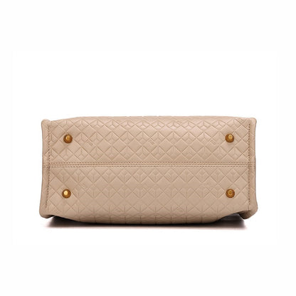 Bolsa Tote Santa Lolla Bege Com Clutch