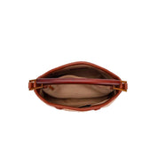Bolsa Tote Santa Lolla Bege Tramado Alça Marrom