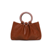 Bolsa Tote Santa Lolla Caramelo Alça Circular