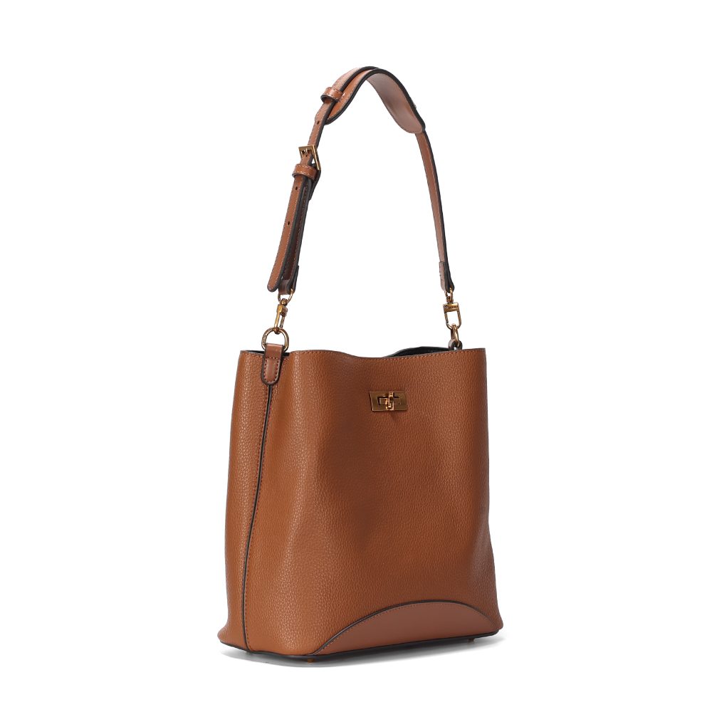 Bolsa Tote Santa Lolla Caramelo Alça Dupla