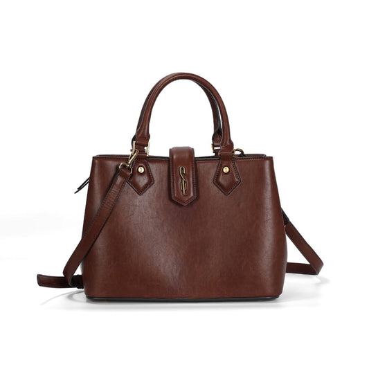 Bolsa Tote Santa Lolla Caramelo Alça Tiracolo