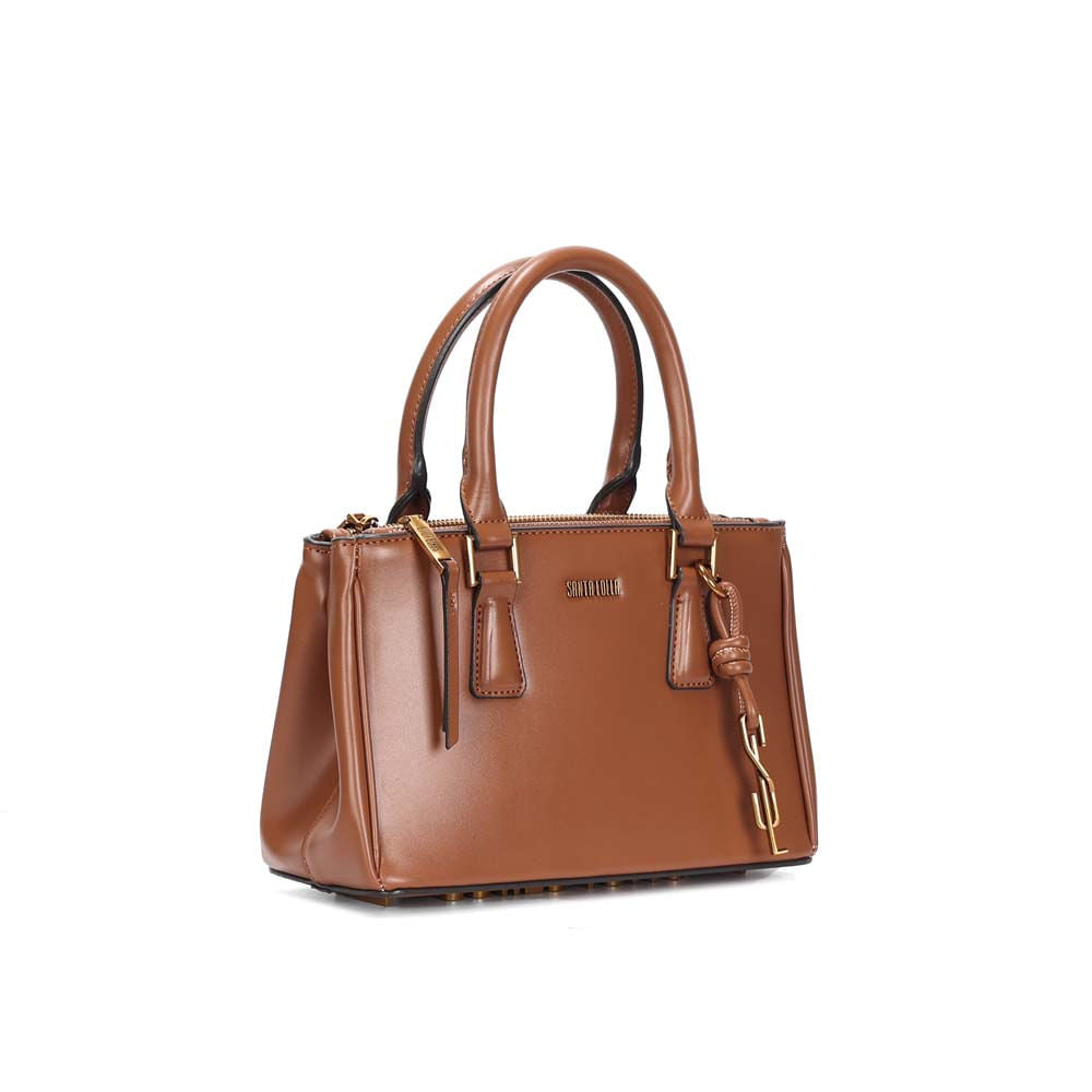Bolsa Tote Santa Lolla Caramelo Alça Tiracolo