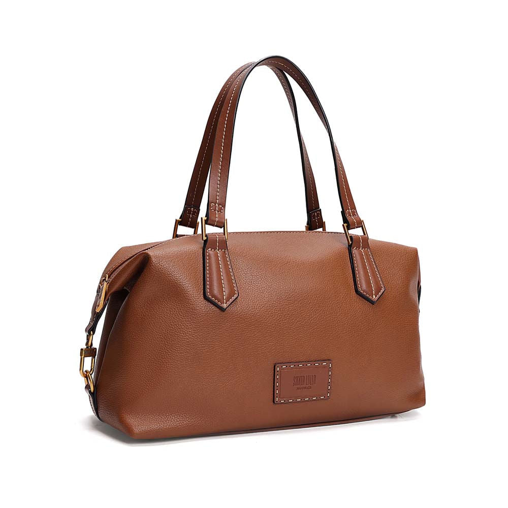 Bolsa Tote Santa Lolla Caramelo Floater Alça Dupla