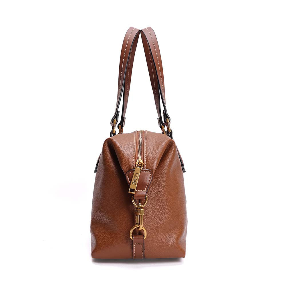 Bolsa Tote Santa Lolla Caramelo Floater Alça Dupla