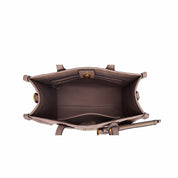Bolsa Tote Santa Lolla Cinza Fog Com Clutch