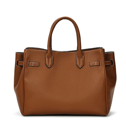 Bolsa Tote Santa Lolla Grande Caramelo Alça De Mão