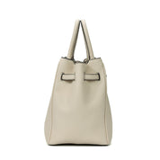 Bolsa Tote Santa Lolla Grande Off White Alça De Mão