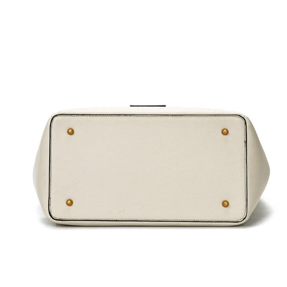 Bolsa Tote Santa Lolla Grande Off White Alça De Mão