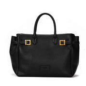 Bolsa Tote Santa Lolla Grande Preta Alça De Mão