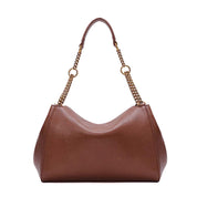 Bolsa Tote Santa Lolla Marrom Alça Corrente