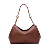 Bolsa Tote Santa Lolla Marrom Alça Corrente