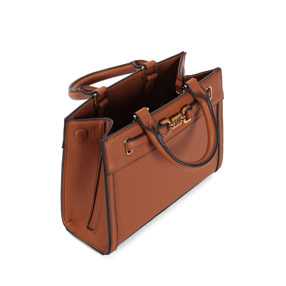 Bolsa Tote Santa Lolla Marrom Bridão Alça Transversal