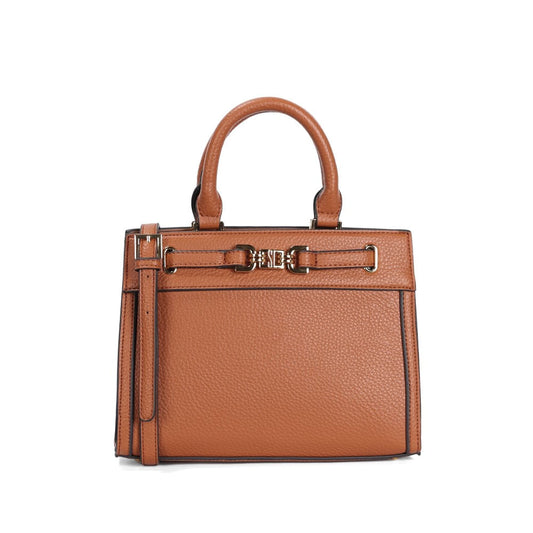 Bolsa Tote Santa Lolla Marrom Bridão Alça Transversal