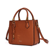 Bolsa Tote Santa Lolla Marrom Duas Alças