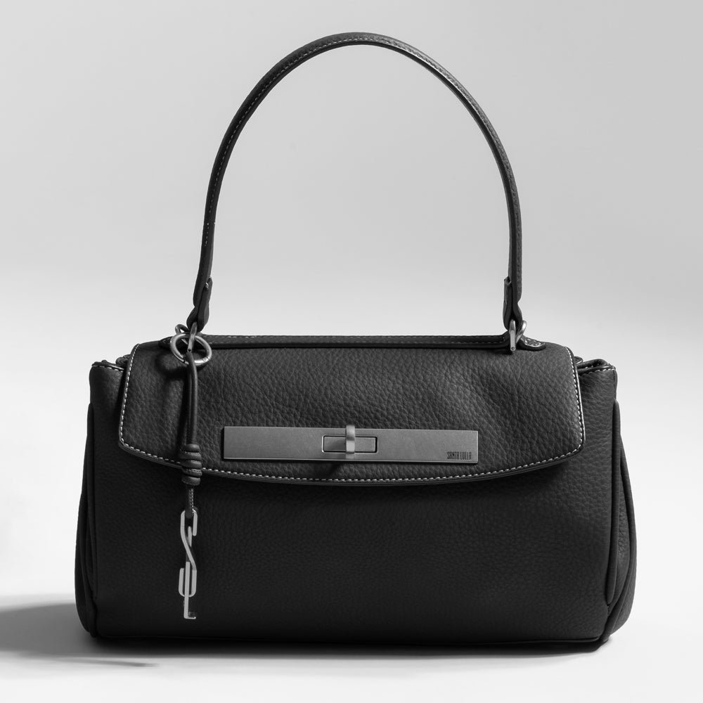Bolsa Tote Santa Lolla Marrom Floater Alça Dupla