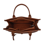 Bolsa Tote Santa Lolla Marrom Floater Alça Tiracolo