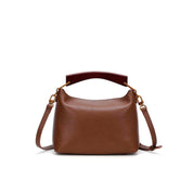 Bolsa Tote Santa Lolla Marrom Média Alça Dupla