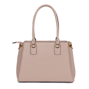 Bolsa Tote Santa Lolla Nude Alça Tiracolo Zíper