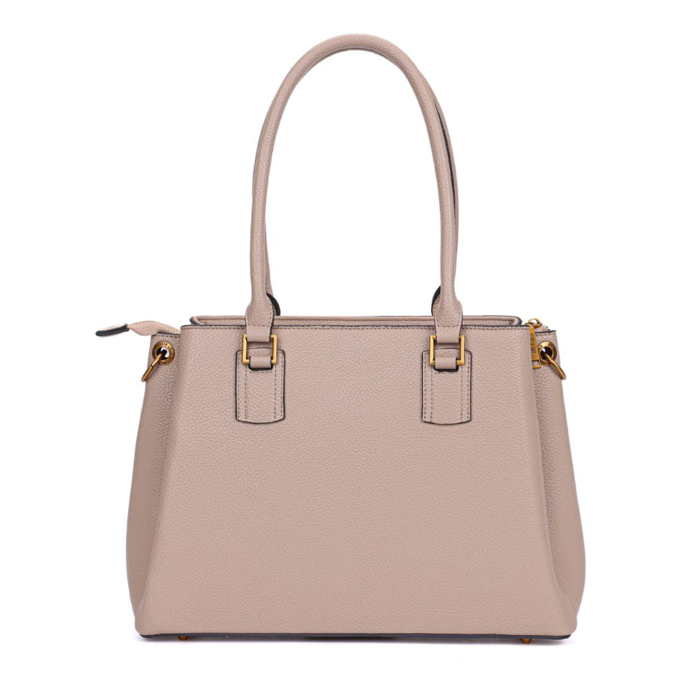 Bolsa Tote Santa Lolla Nude Alça Tiracolo Zíper
