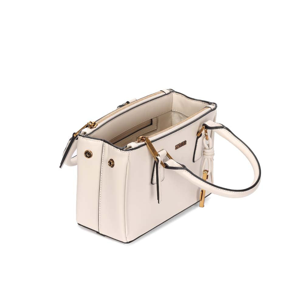 Bolsa Tote Santa Lolla Off White Alça Tiracolo