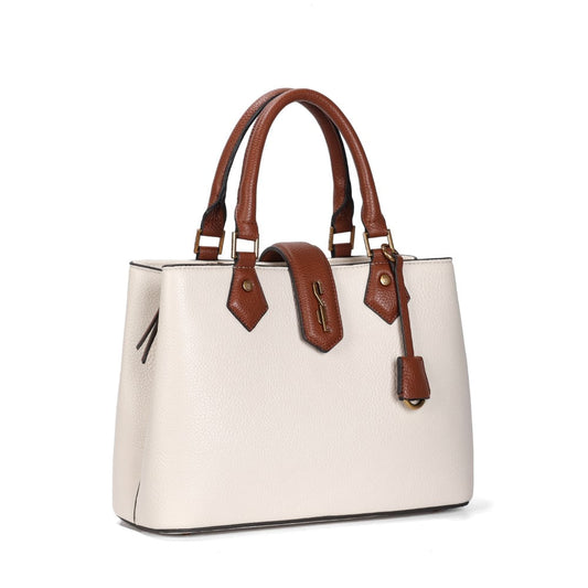 Bolsa Tote Santa Lolla Off White Alça Transversal