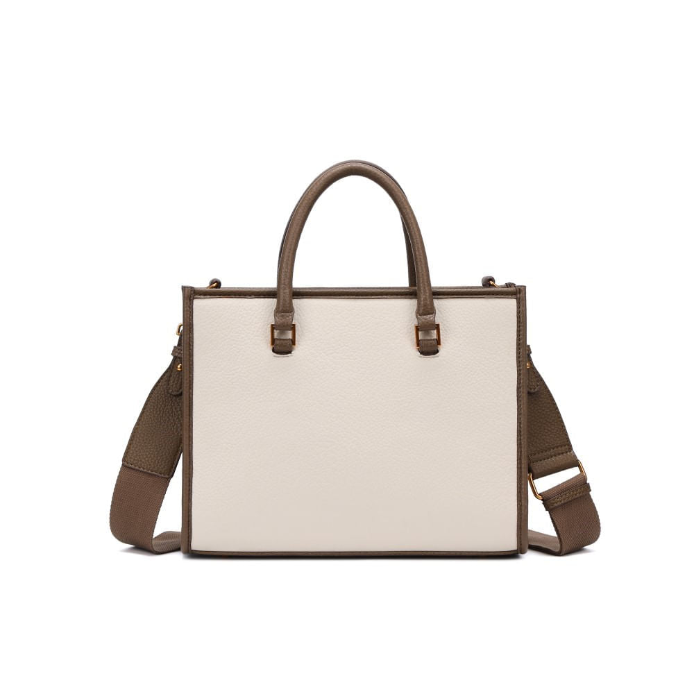 Bolsa Tote Santa Lolla Off White Alça Transversal