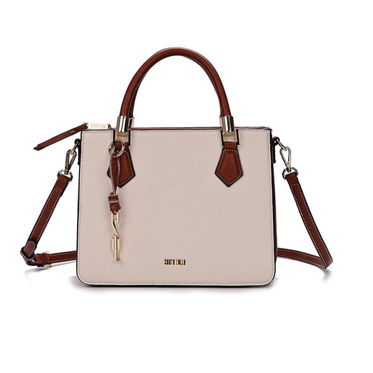 Bolsa Tote Santa Lolla Off White Duas Alças
