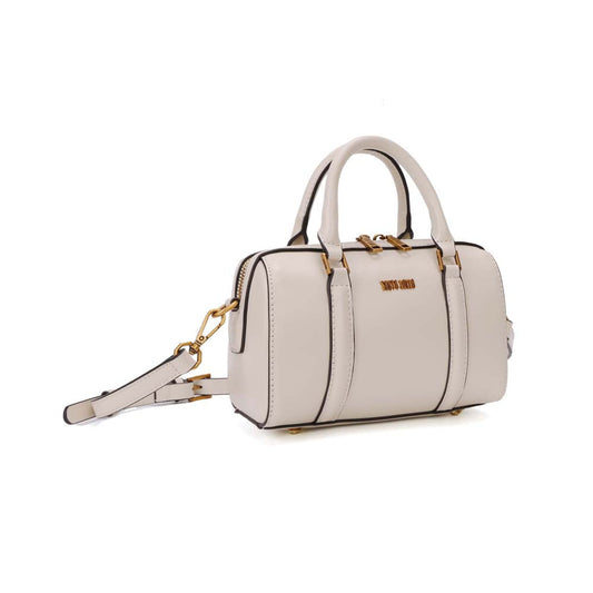 Bolsa Tote Santa Lolla Off White Estruturada Alça Tiracolo